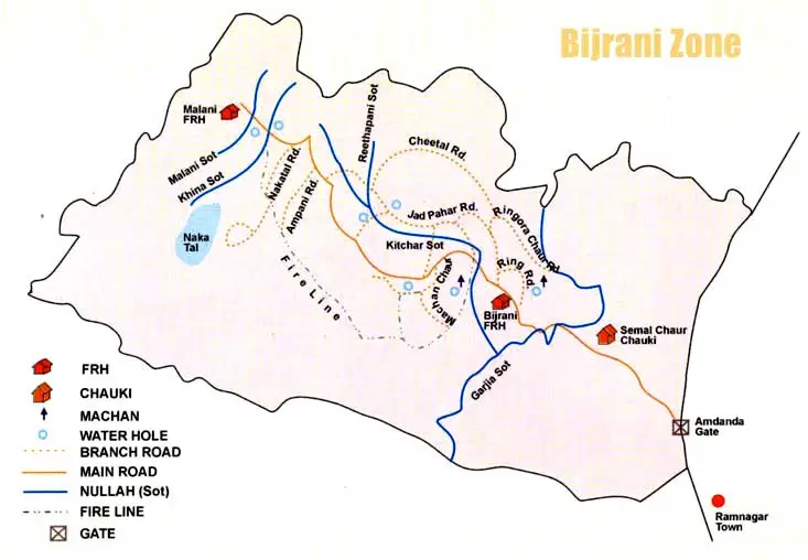 bijrani zone in jim corbett