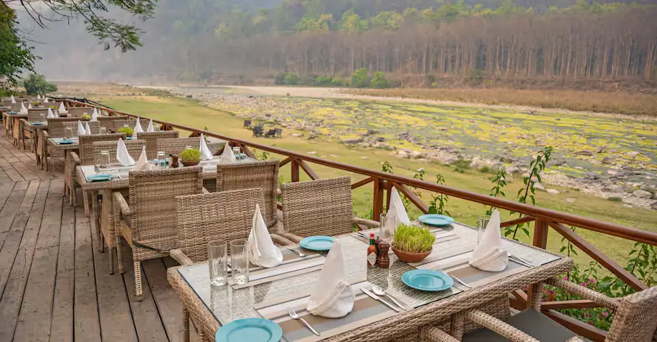 top restaurant in jim corbett