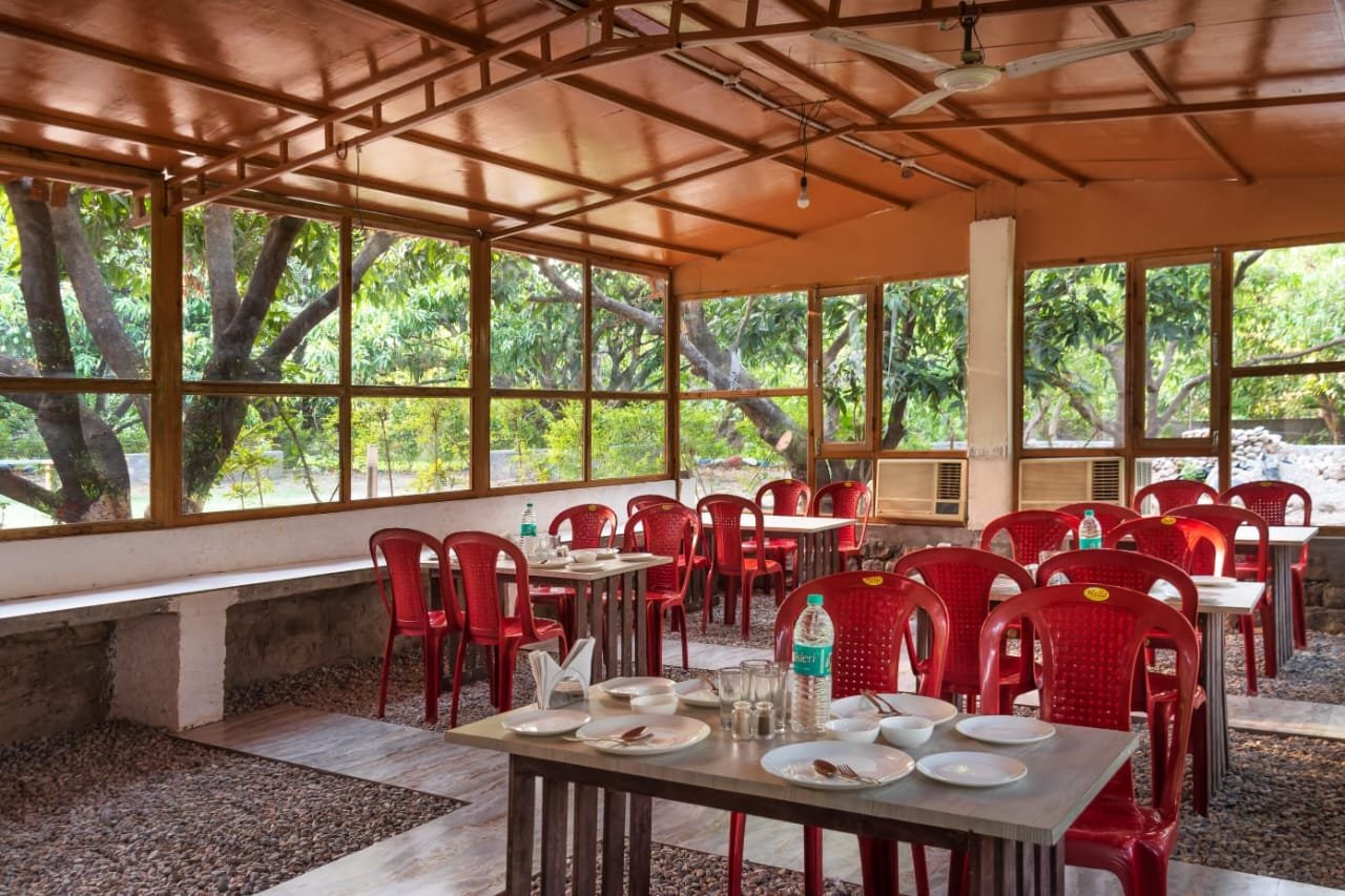 Shekhar Corbett wilderness dining area