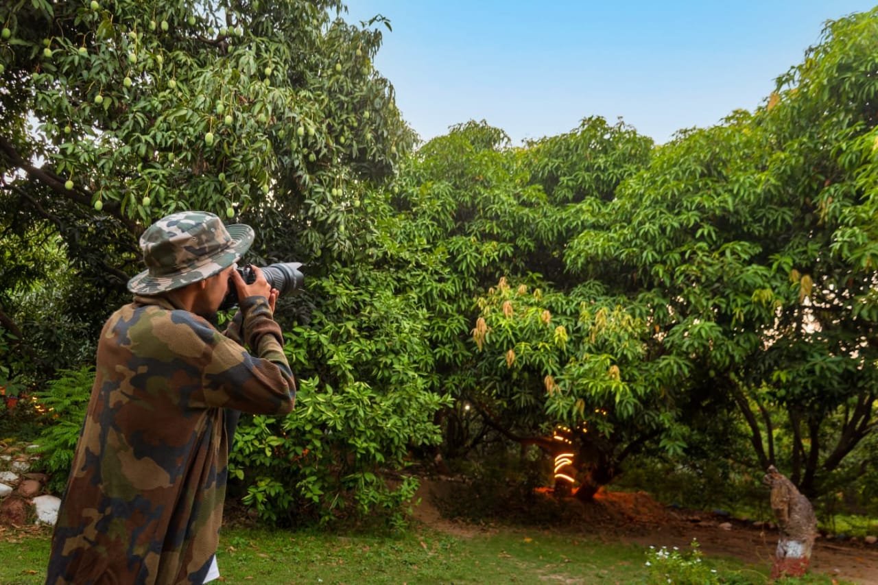 Shekhar Corbett naturalist session within property